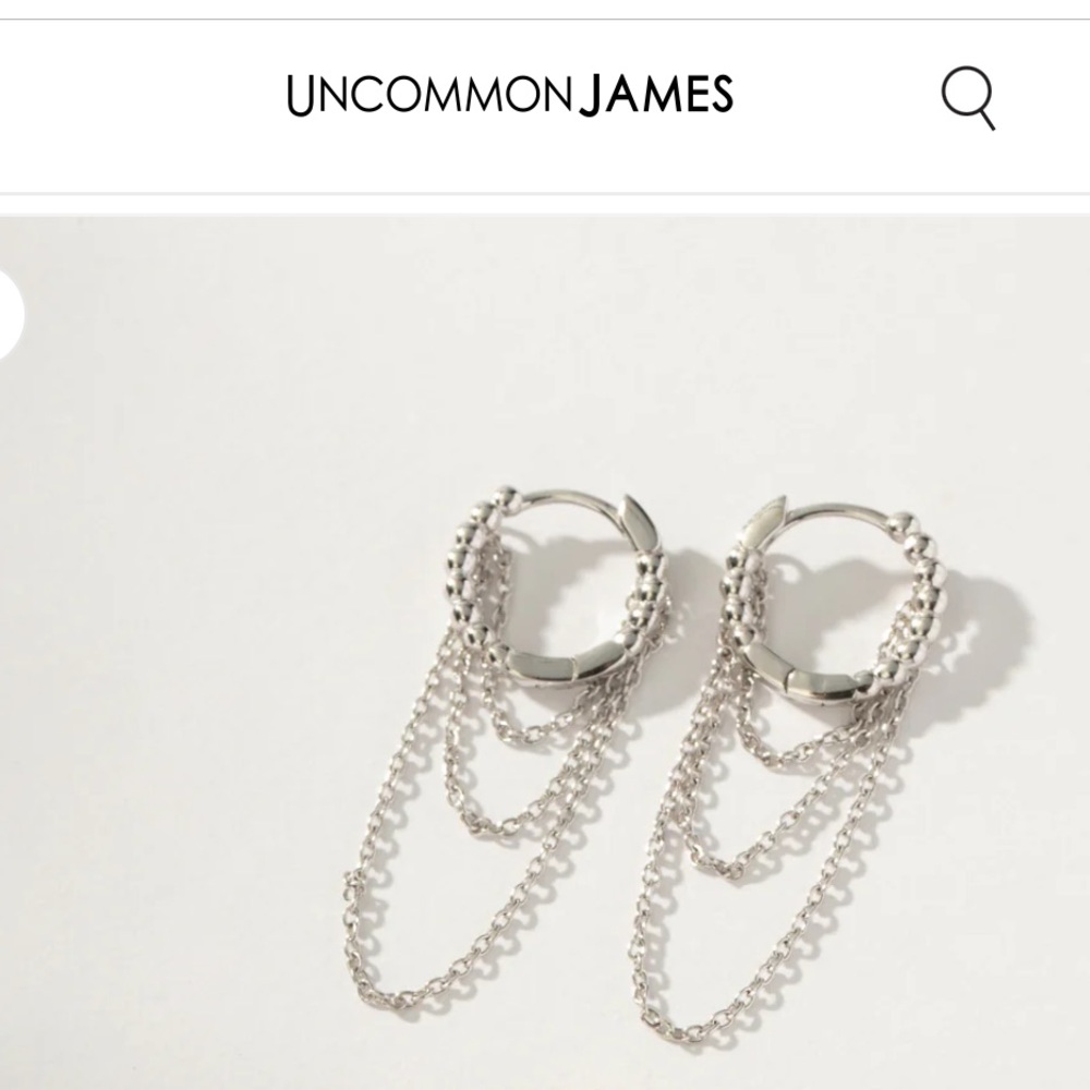 Uncommon James Chain Huggies